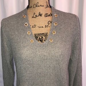 Pretty V Neck Sweater by Sage & Vicky